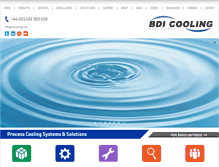 Tablet Screenshot of bdicooling.com